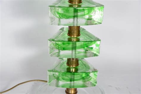 Vintage Murano Glass Table Lamps, Set of 2 for sale at Pamono