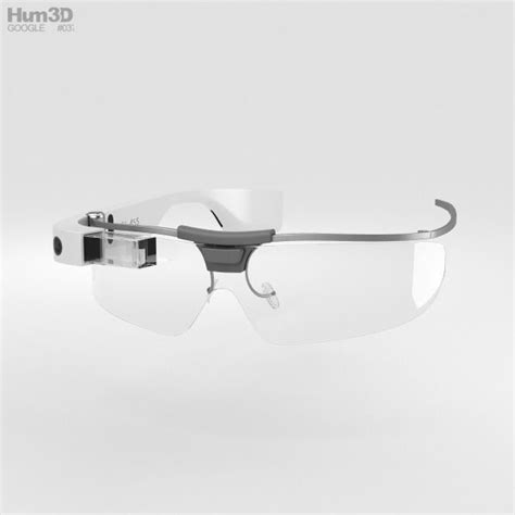 Google Glass Enterprise Edition White 3D model | CGTrader