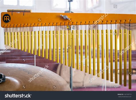 Golden Tubular Bells Music Instrument Stock Photo 142193713 | Shutterstock