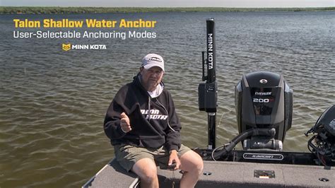 Talon Shallow Water Anchor - Anchoring Modes - YouTube