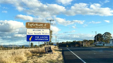 Crossing the Queensland/New South Wales Border via the New England ...