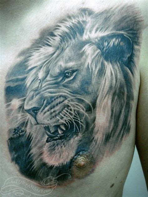 Lion Tattoos | Lion head tattoos, Lion tattoo design, Lion tattoo