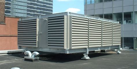 Acoustic Louvres to Roof Mounted Plant Decks - Acoustic Applications