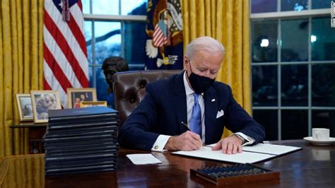 Biden's executive orders in his first 100 days: View the list