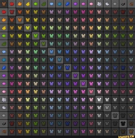 Leather Armor Dye Chart | Minecraft Tutorial
