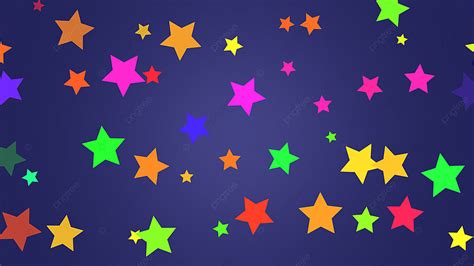 Colorful Stars Blue Background, Colorful, Stars, Blue Background Image And Wallpaper for Free ...