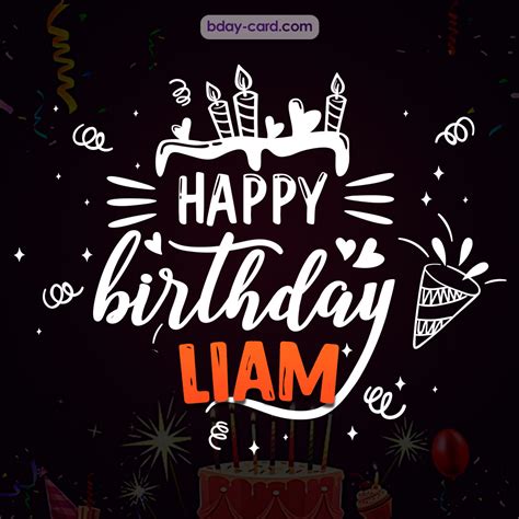 Birthday images for Liam 💐 — Free happy bday pictures and photos | BDay-card.com