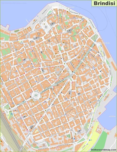 Brindisi Map | Italy | Maps of Brindisi