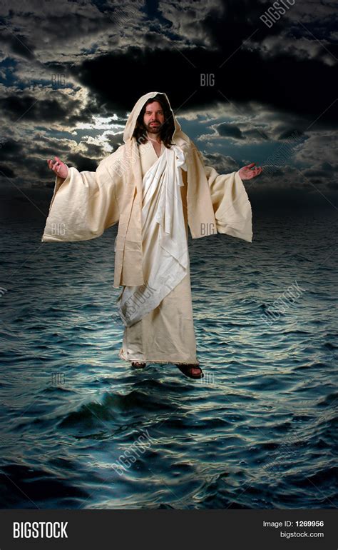 Jesus Walking On Water Image & Photo (Free Trial) | Bigstock