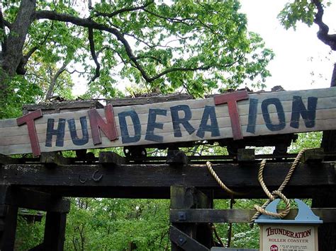 Thunderation Roller Coaster Photos, Silver Dollar City