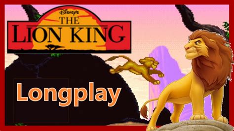 THE LION KING - Snes Longplay - No Commentary - YouTube