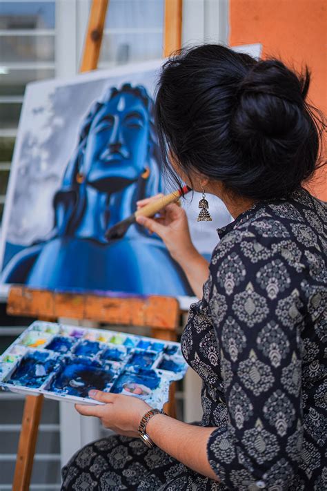 Adiyogi Shiva Painting :: Behance