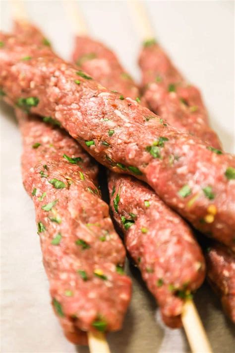 Kafta (Lebanese Grilled Beef Kebabs) | Chef Tariq | Food Blog