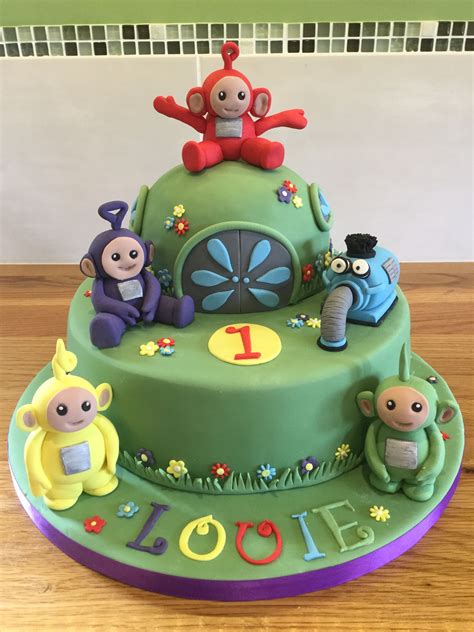 Teletubbies for my grandson's 1st birthday Baby Birthday Cakes, 1st ...