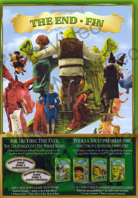 Shrek The Whole Story Quadrilogy (Boxset) (Bilingual) on DVD Movie