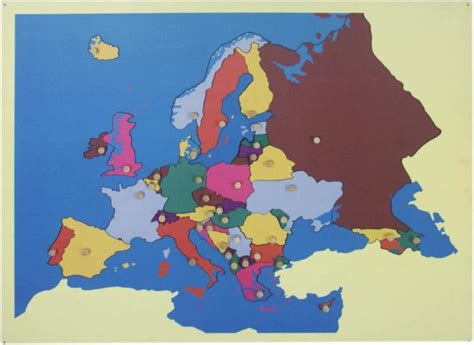 Puzzle Map of Europe - Play‘n’Learn – Educational Resources