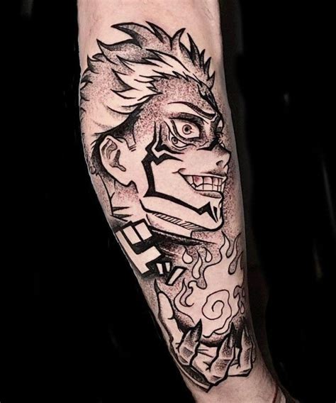 30 Unique Sukuna Tattoos Give You Ideas