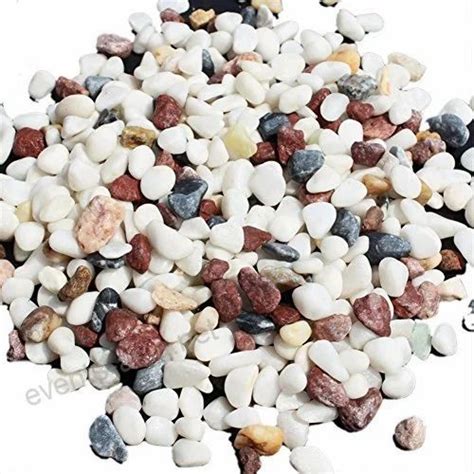 Fish Tank Pebbles - Aquarium Coloured Pebble Wholesale Trader from Chennai