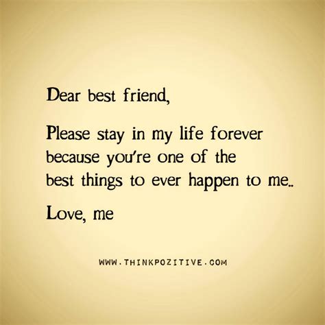 Dear Best Friend Quotes. QuotesGram