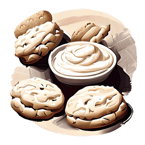 Biscuits and Gravy Digital Painting · Creative Fabrica