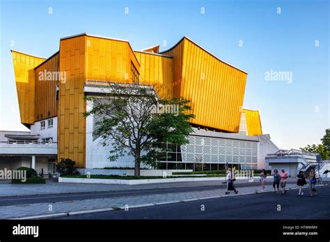 Berliner Philharmonie,Berlin Philharmonic Concert Hall designed by Hans Scharoun. classical ...