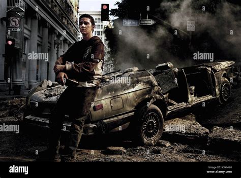 TRANSFORMERS SHIA LABEOUF as Sam Witwicky Date: 2007 Stock Photo - Alamy