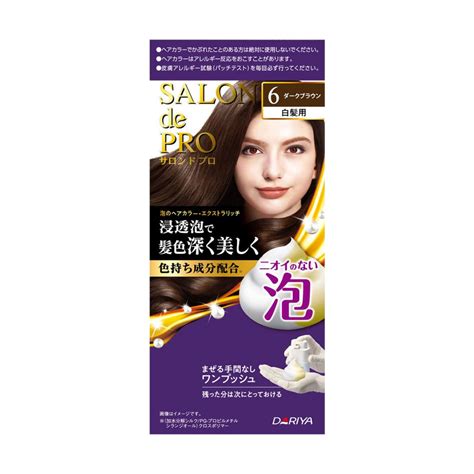 Dariya Salo De Pro Foam Hair Color Extra Rich | #6 Dark Brown | Everyday eMall