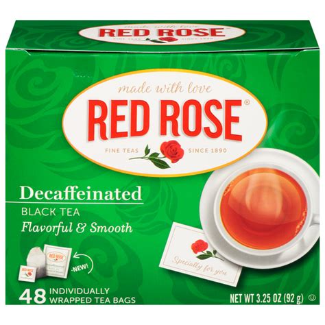 Save on Red Rose Black Tea Bags Decaffeinated Order Online Delivery | GIANT