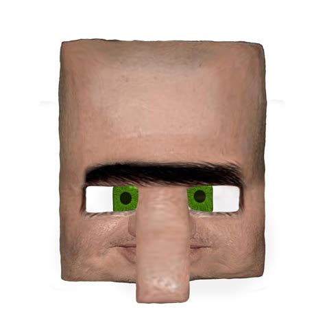 realistic villager : r/Minecraft