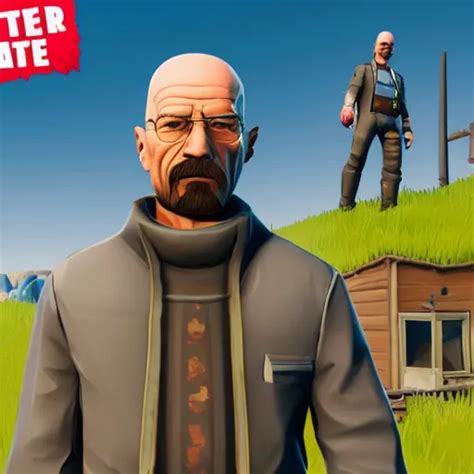 walter white fortnite skin | Stable Diffusion