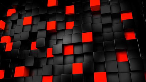 3d Black Red Wallpapers - Wallpaper Cave