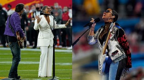 PHOTOS: ‘National Anthem,’ ‘America the Beautiful’ performances at Super Bowl LV | WFLA