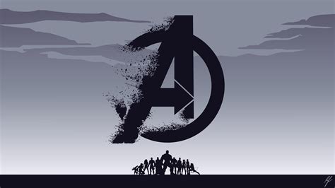 Avengers Endgame Logo 4K Wallpapers - Wallpaper Cave