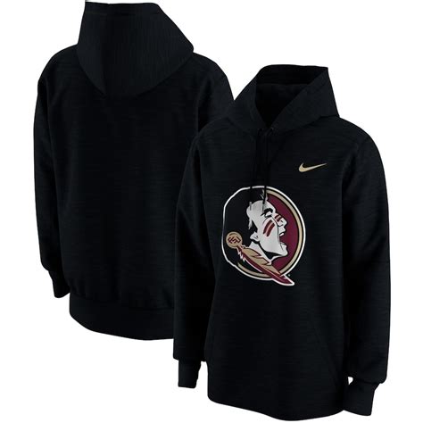 Men's Nike Black Florida State Seminoles Logo Circuit Performance Hoodie