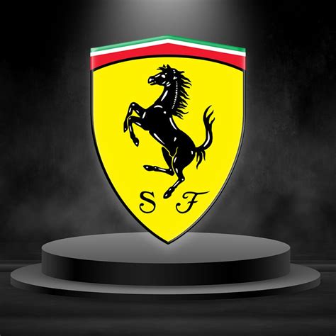 Ferrari Sticker Hand Made Premium Quality Silicone Coated - Etsy