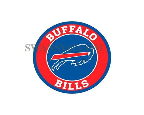 Buffalo Bills Circle Logo Football NFL Svg File – SwanSvg