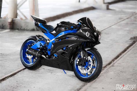 Blue/Carbon R6 | Sport bikes, Custom sport bikes, Yamaha sport