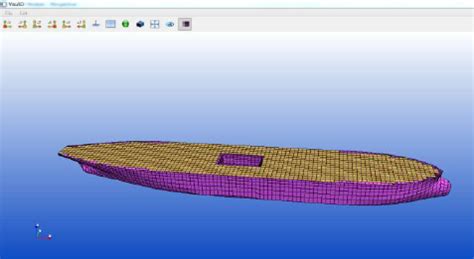 Typical frame design of drillship. | Download Scientific Diagram