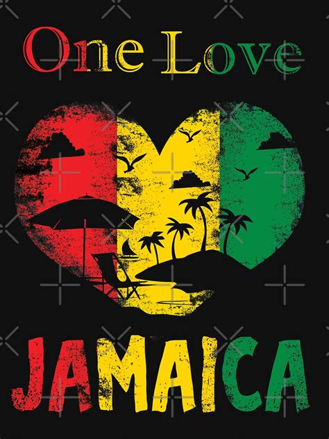 "Jamaica One Love" Racerback Tank Top by CrissWild | Redbubble