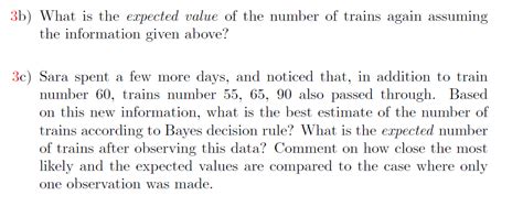 Solved 3. An Application of the Bayes Decision Rule: The | Chegg.com