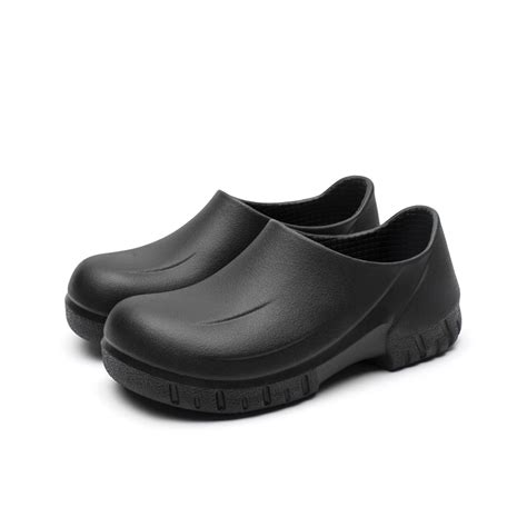 Chef Shoes Men - Non Slip Oil Resistant Waterproof Safety Work Shoes Kitchen Shoes for Men ...