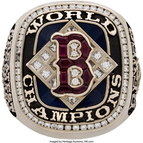 2004 Boston Red Sox World Series Championship Ring.... Baseball | Lot ...