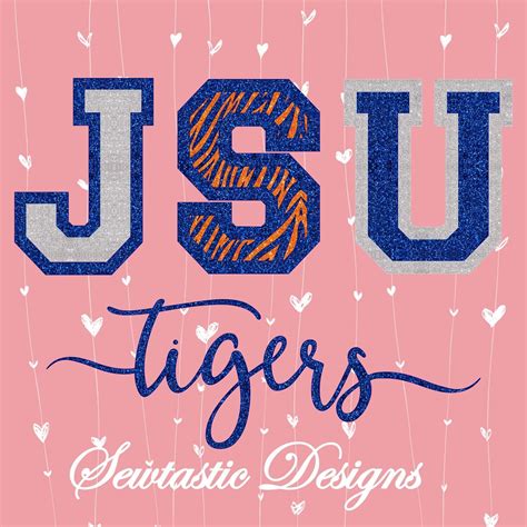 JSU Tigers SVG, JSU SVG, Tigers SVG, Cut File, Iron On, Decal, Cricut, Silhouette, ScanNCut ...