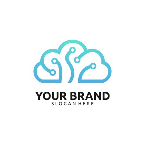 CLOUD LOGO DESIGN 8671495 Vector Art at Vecteezy