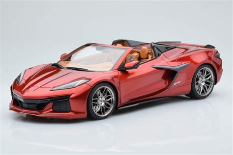 Chevrolet Corvette C8 Z06 Cabrio Red Mist GT Spirit 1/18 - New 2022 Model