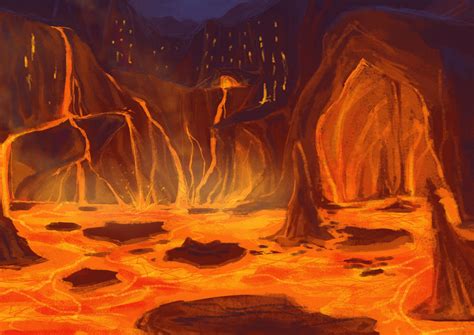 #6: Lava Town by ZLynn on DeviantArt