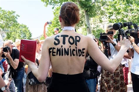 French activists are protesting to end femicide for good