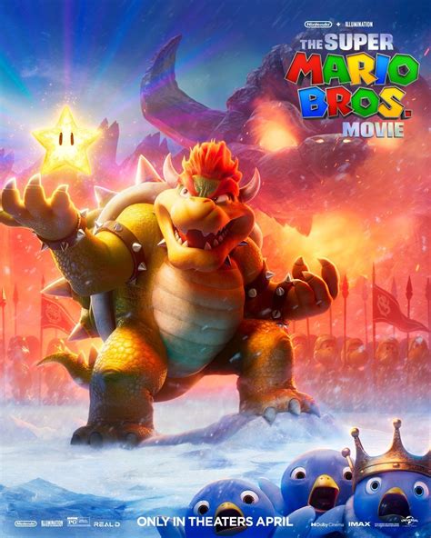 Super Mario Bros. Movie Shares New Posters Of DK & Bowser, Here's A ...