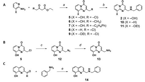 Scheme 1. Synthesis of the PPO scaffold and compounds. (A) Synthesis of... | Download Scientific ...