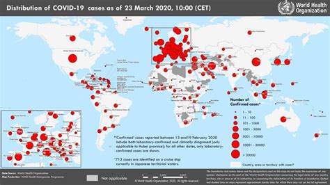 COVID-19 World Map: 332,930 Confirmed Cases; 186 Countries; 14,510 Deaths